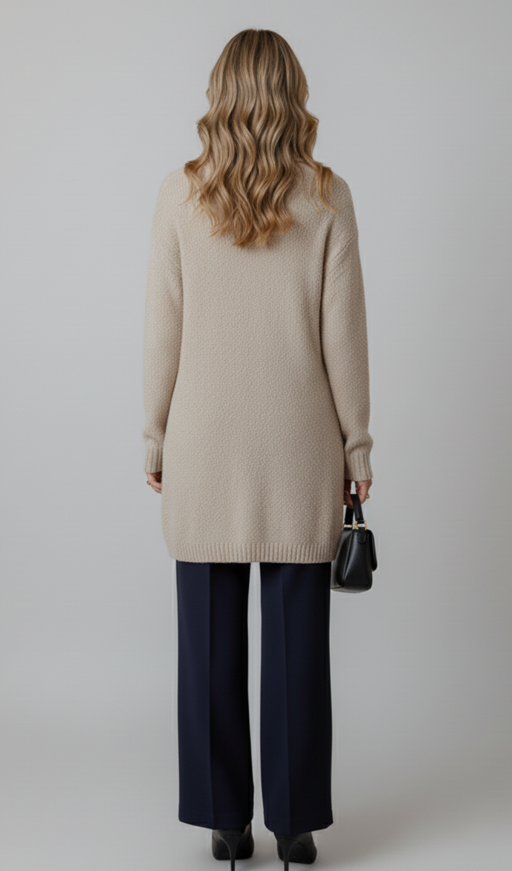 Button-Up Cardigan with Pockets