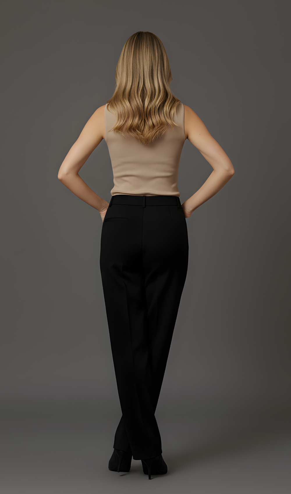 High Waist Wide Leg Pants