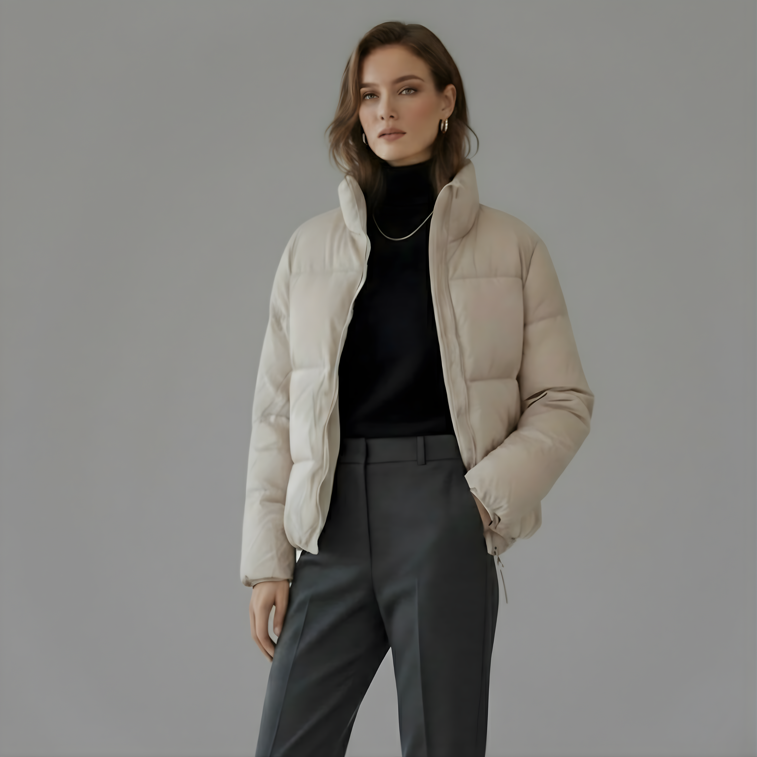 Minimalist Statement Outerwear
