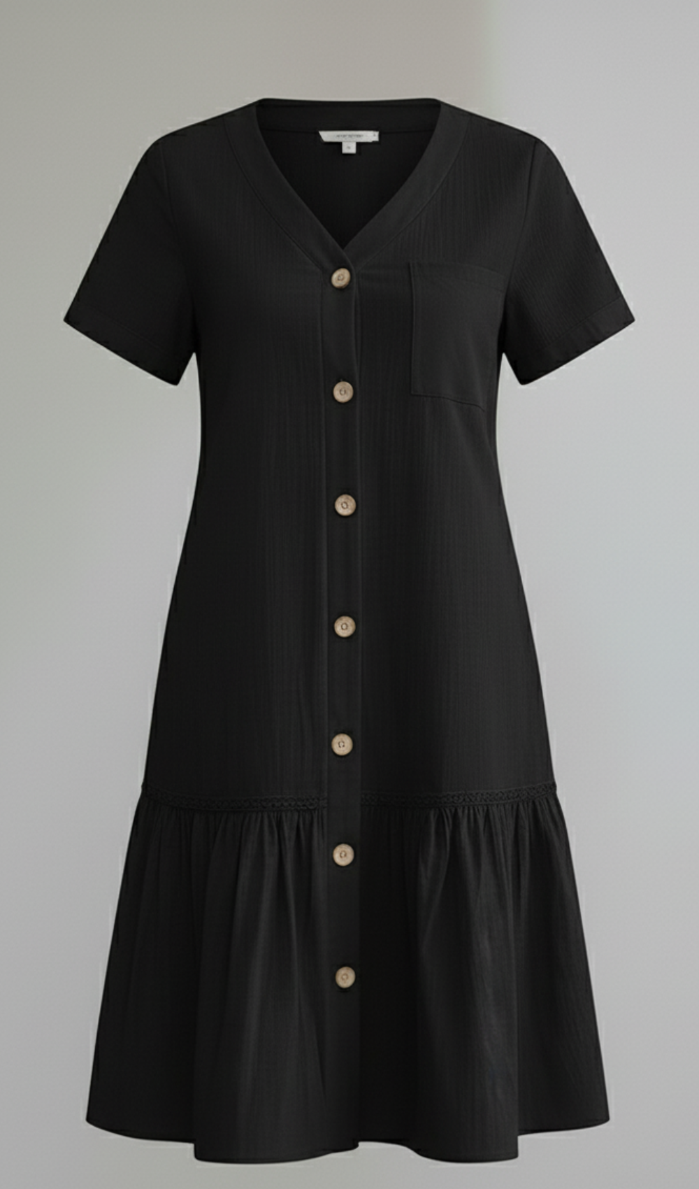 Layered Short Sleeve Dress