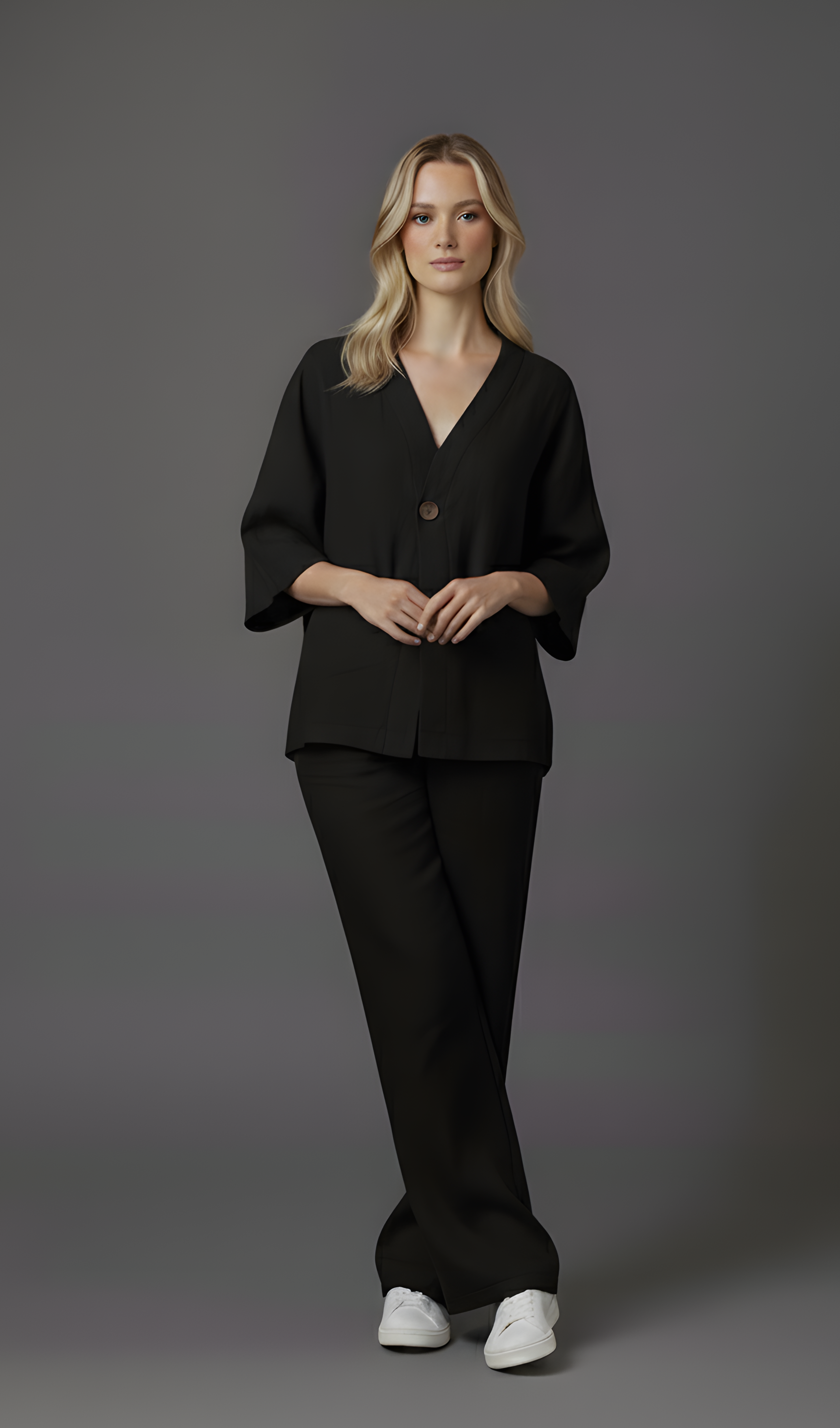 Elegant Casual Two-Piece Outfit