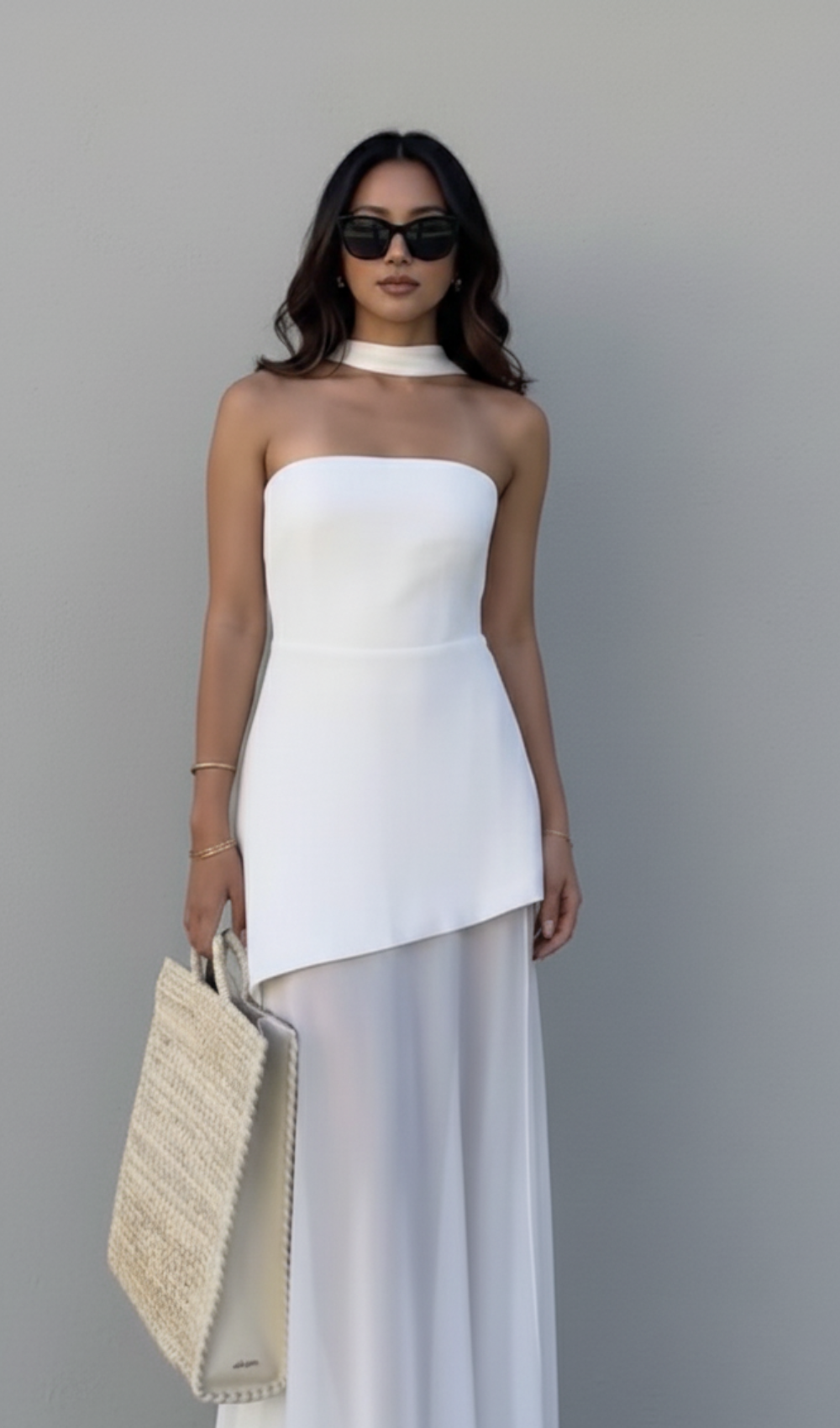 Layered Tube Maxi Dress