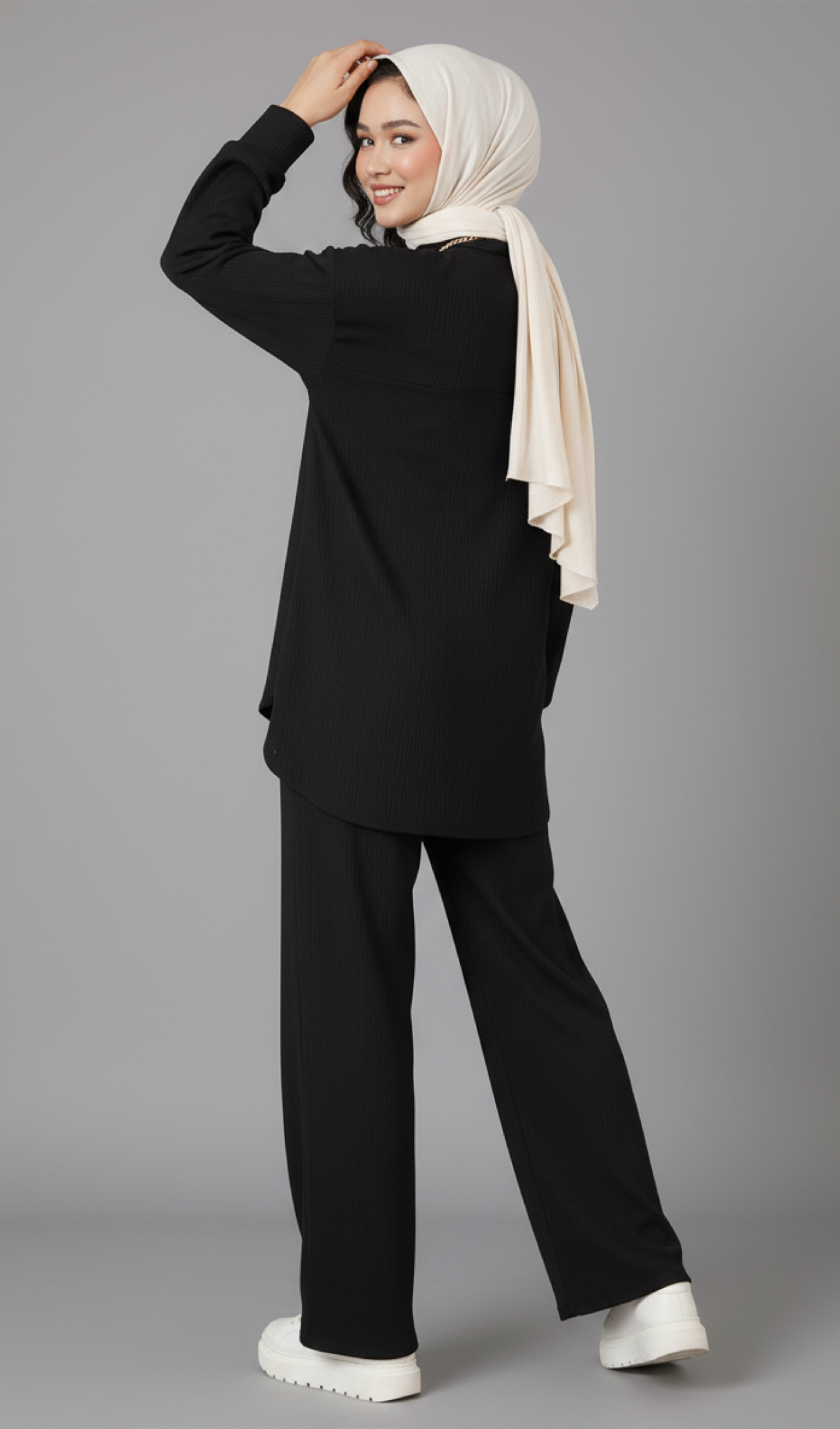 Sophisticated Button-Up Shirt and Pants Set