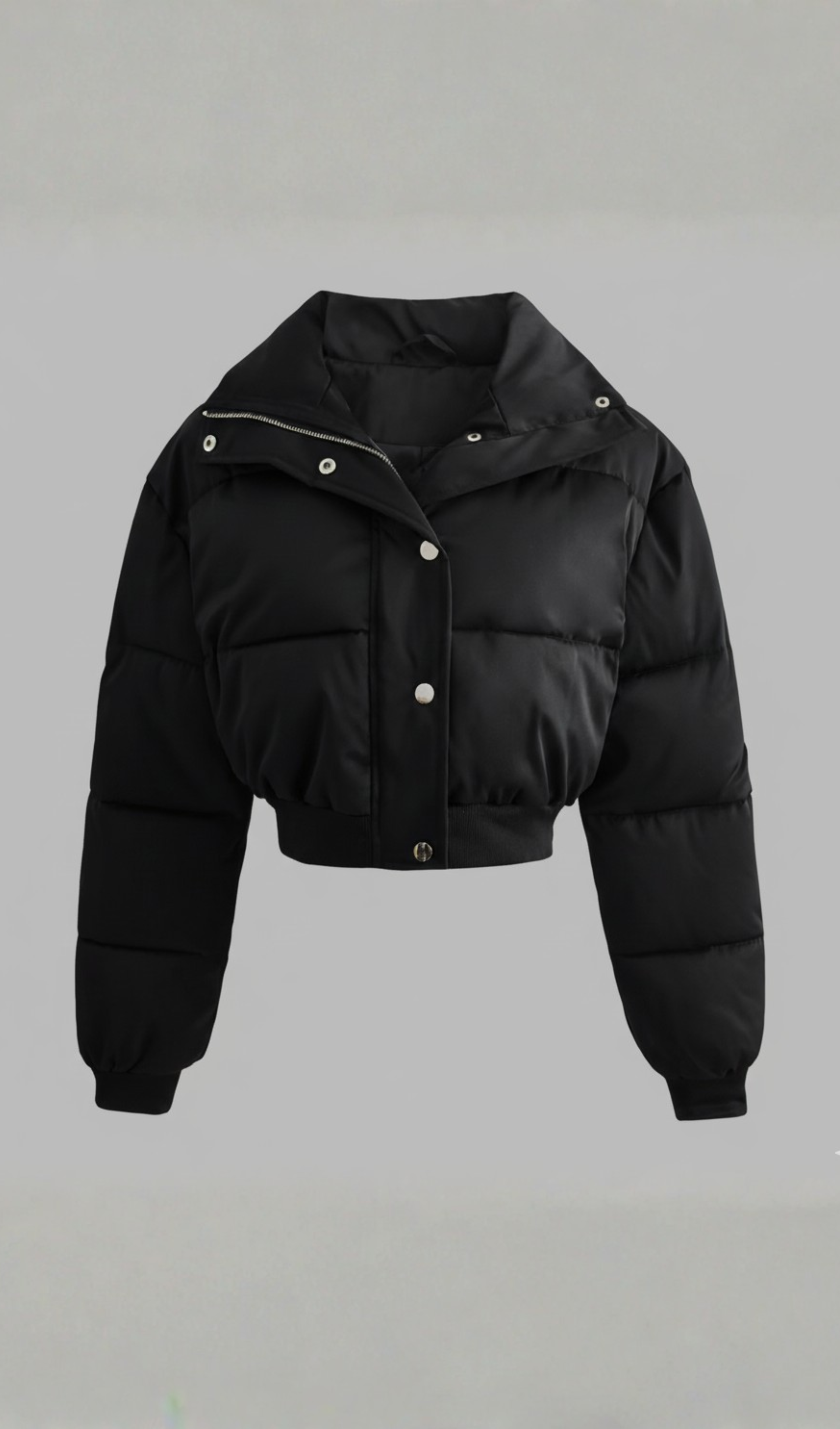 Cropped Puffer Coat